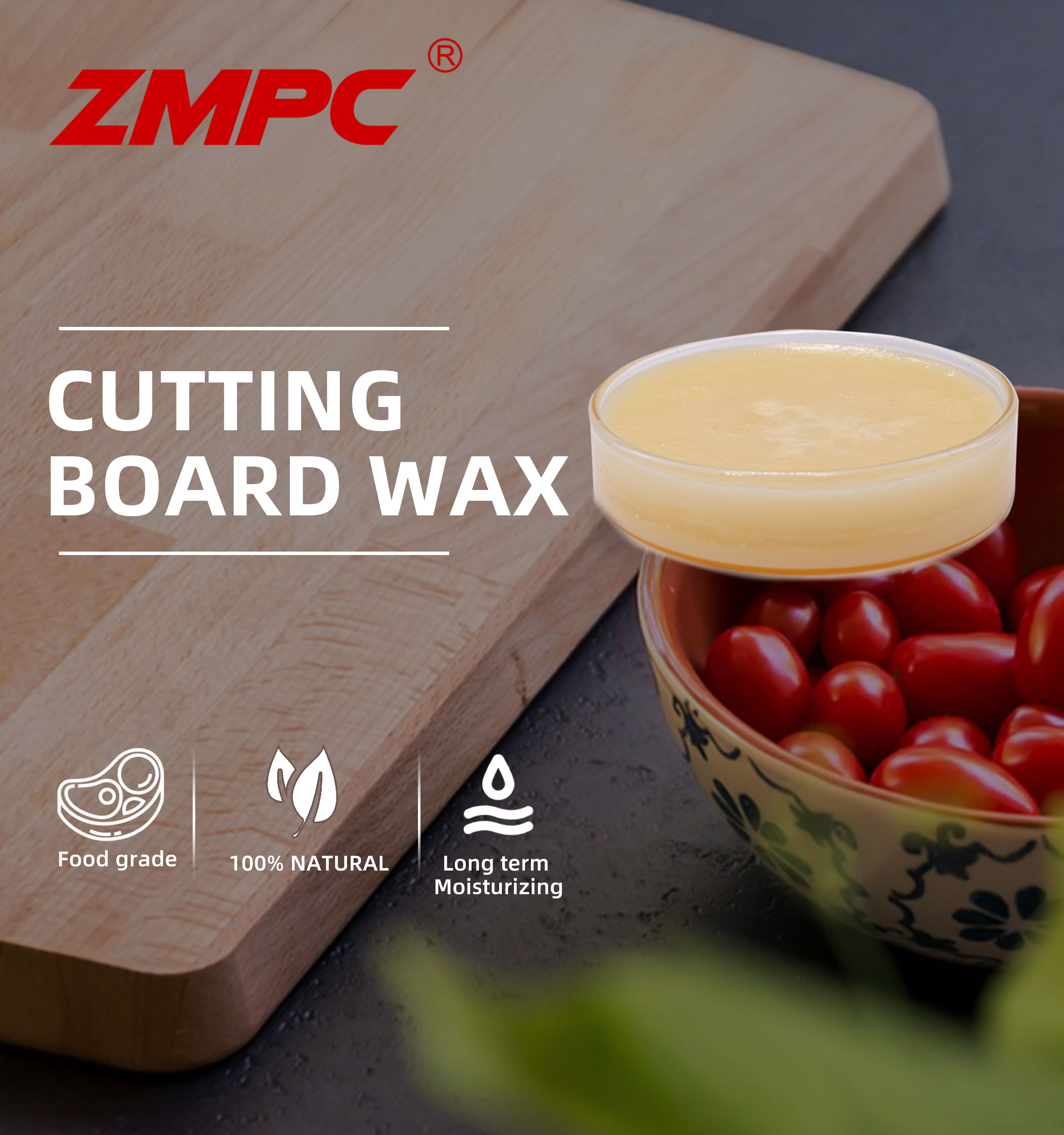 Cutting board wax