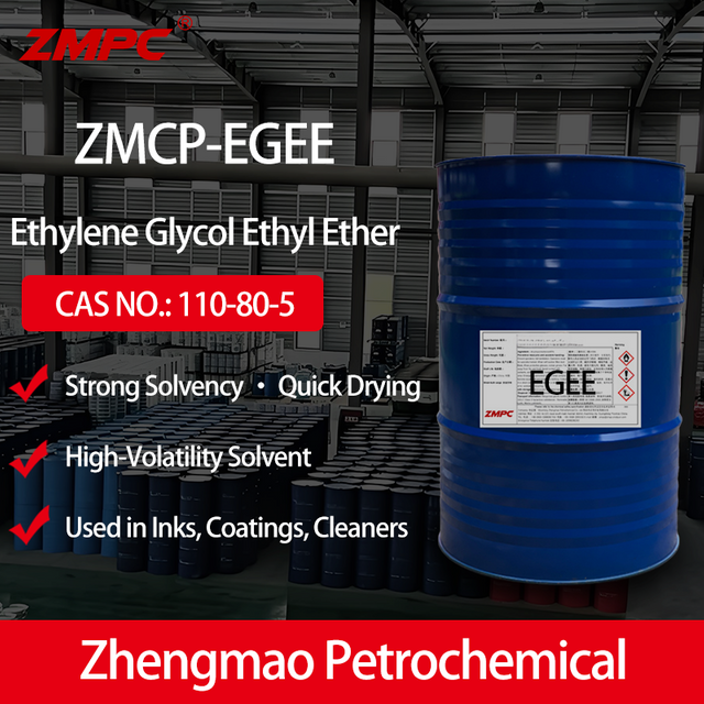 Ethylene Glycol Ethyl Ether (EGEE) ZMPC CAS No.: 110-80-5 – Fast-Drying Solvent for Coatings, Inks & Cleaning Formulations