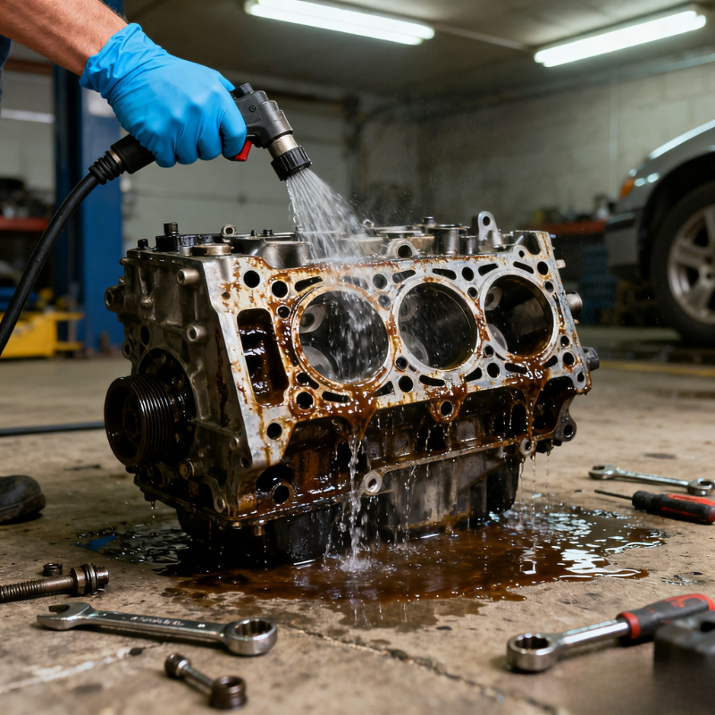 Automotive Parts Cleaning