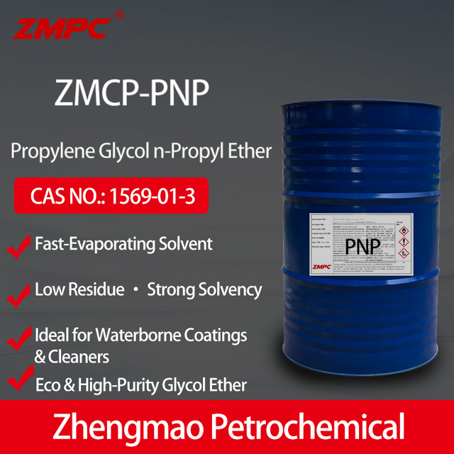 ZMPC PNP CAS 1569-01-3 Propylene Glycol n-Propyl Ether Fast-Evaporating Solvent for Waterborne Paints & Cleaners