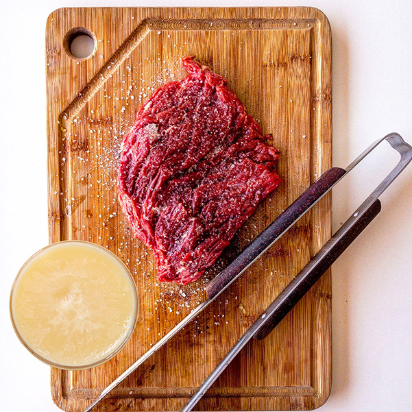Beeswax cutting board-