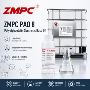 PAO8 Polyalphaolefin (PAO) Synthetic Base Oil for Industrial Gear Oils, Engine Oils & Premium Synthetic Grease