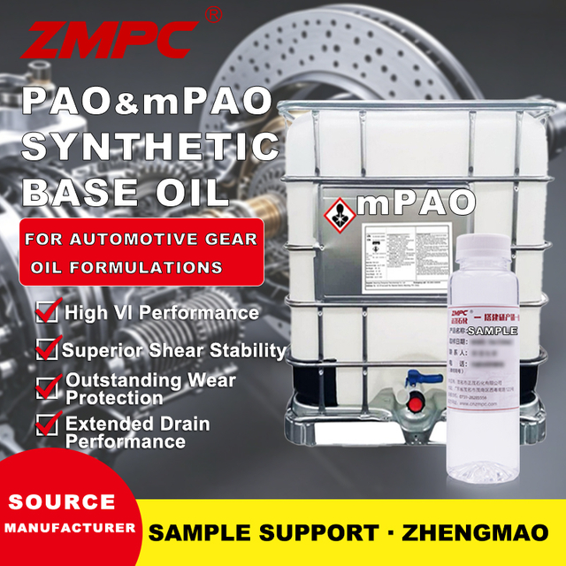 ZMPC High VI PAO & mPAO Base Oils for Automotive Gear Oil Formulations