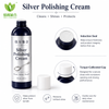 Silver Polishing Cream – Non-Abrasive Silver Tarnish Remover & Anti-Tarnish Polish for Silverware And Jewelry